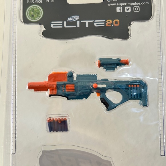 World’s Smallest Nerf Elite 2.0 Eaglepoint Blaster, Collectable- NWT - Picture 7 of 8